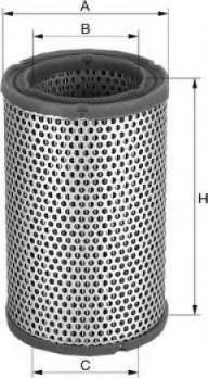 Uniflux Filters XA155 - Filtre à air droxauto.com