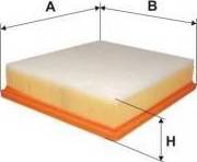 Uniflux Filters XA1037 - Filtre à air droxauto.com