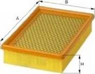 Uniflux Filters XA365R - Filtre à air droxauto.com