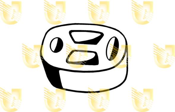 Unigom 165066 - Support, silencieux droxauto.com