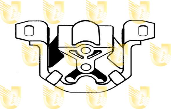 Unigom 396407 - Support moteur droxauto.com