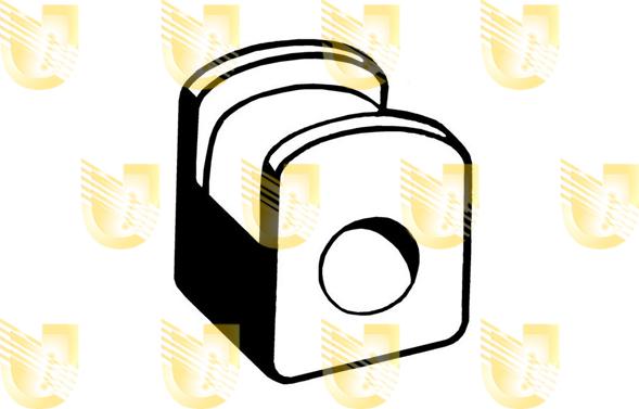 Unigom 390047 - Coussinet de palier, stabilisateur droxauto.com