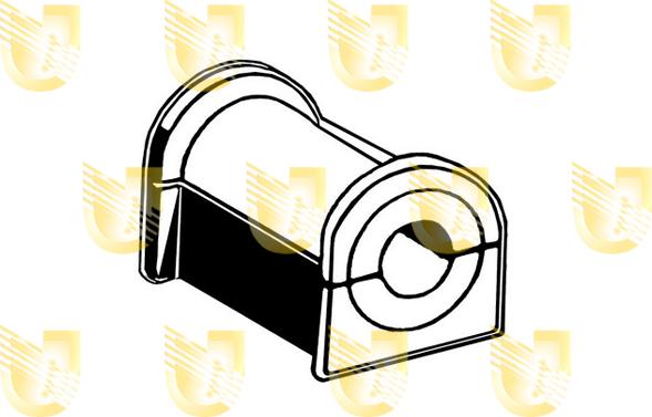 Unigom 390059 - Coussinet de palier, stabilisateur droxauto.com