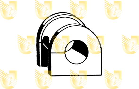 Unigom 391423 - Coussinet de palier, stabilisateur droxauto.com