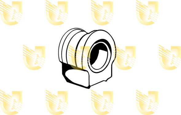 Unigom 391041 - Coussinet de palier, stabilisateur droxauto.com
