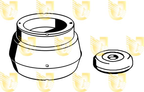 Unigom 391168C - Coupelle de suspension droxauto.com