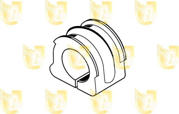 Unigom 391852 - Coussinet de palier, stabilisateur droxauto.com