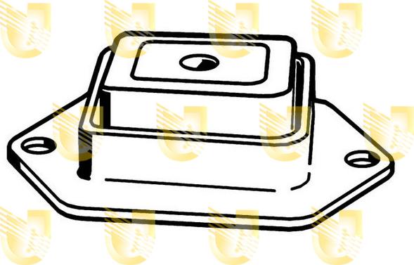 Unigom 391733 - Suspension, corps de l'essieu droxauto.com