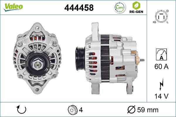 VALEO 444458 - Alternateur droxauto.com