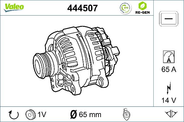 VALEO 444507 - Alternateur droxauto.com