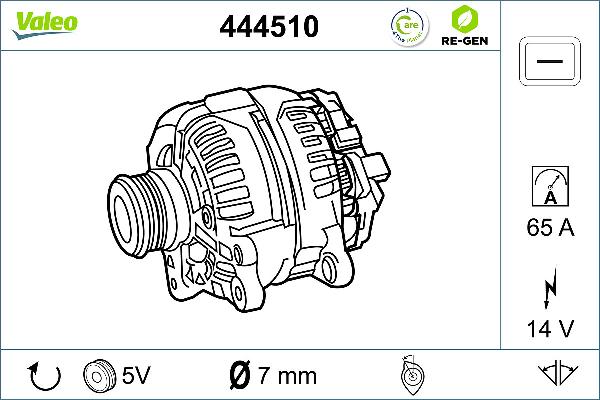 VALEO 444510 - Alternateur droxauto.com