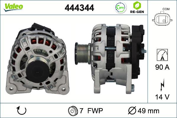VALEO 444344 - Alternateur droxauto.com