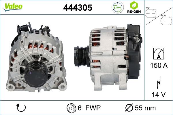 VALEO 444305 - Alternateur droxauto.com