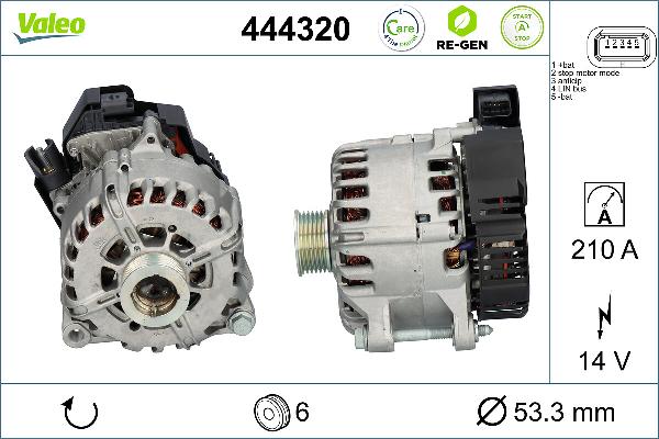 VALEO 444320 - Alternateur droxauto.com