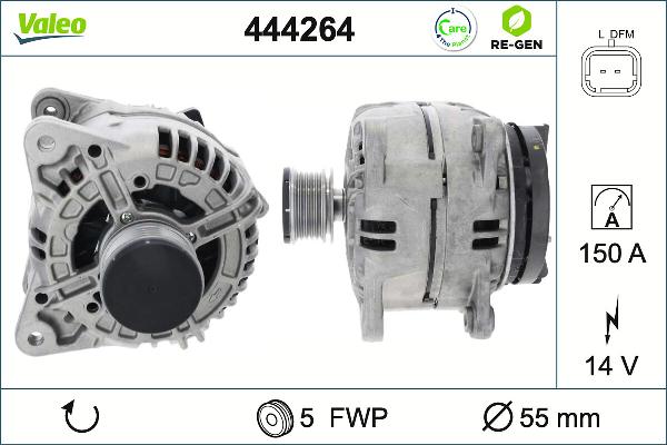 VALEO 444264 - Alternateur droxauto.com