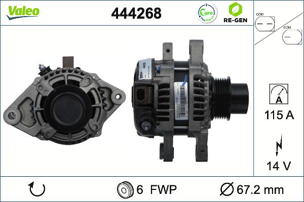 VALEO 444268 - Alternateur droxauto.com