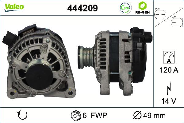 VALEO 444209 - Alternateur droxauto.com
