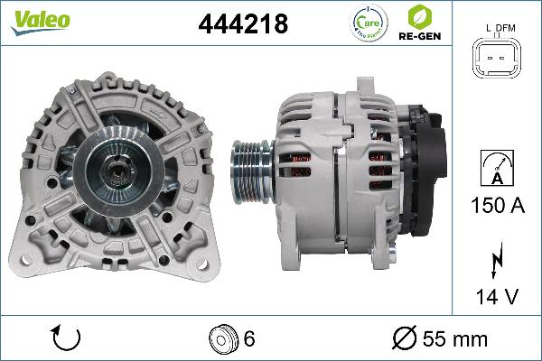 VALEO 444218 - Alternateur droxauto.com