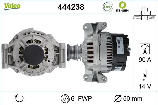 VALEO 444238 - Alternateur droxauto.com