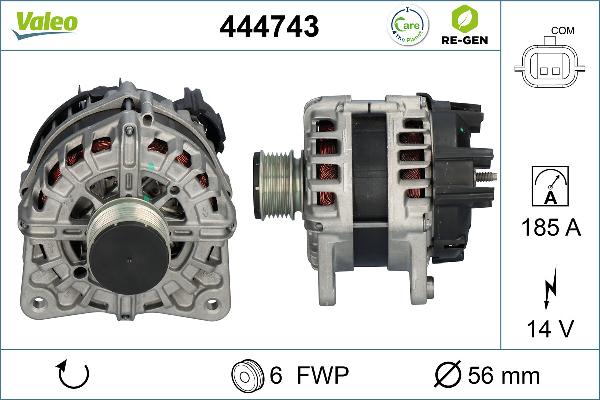 VALEO 444743 - Alternateur droxauto.com