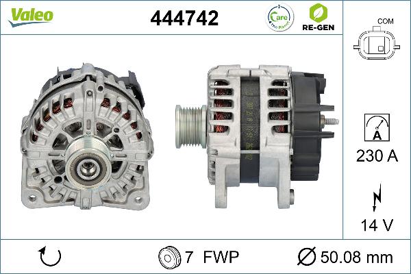 VALEO 444742 - Alternateur droxauto.com