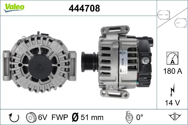 VALEO 444708 - Alternateur droxauto.com