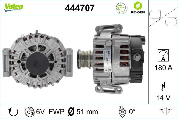 VALEO 444707 - Alternateur droxauto.com