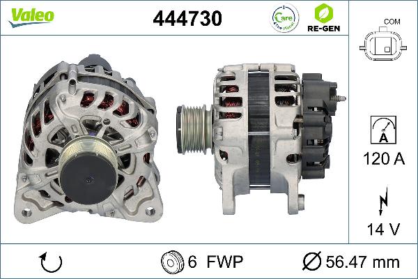VALEO 444730 - Alternateur droxauto.com