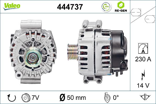 VALEO 444737 - Alternateur droxauto.com
