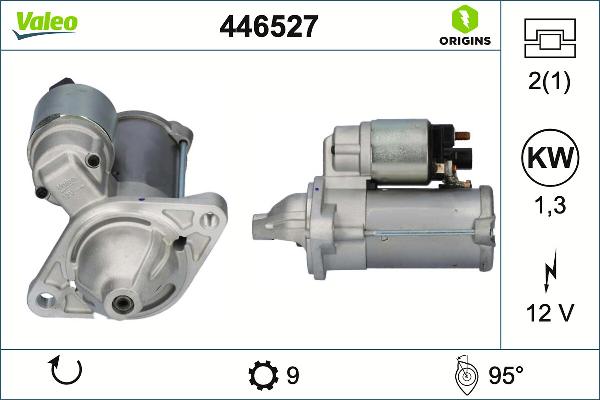 VALEO 446527 - Démarreur droxauto.com