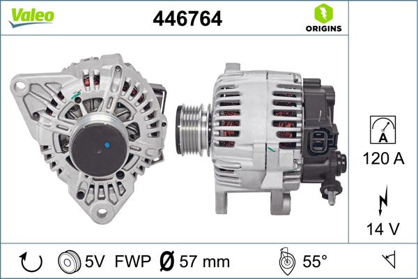 VALEO 446764 - Alternateur droxauto.com