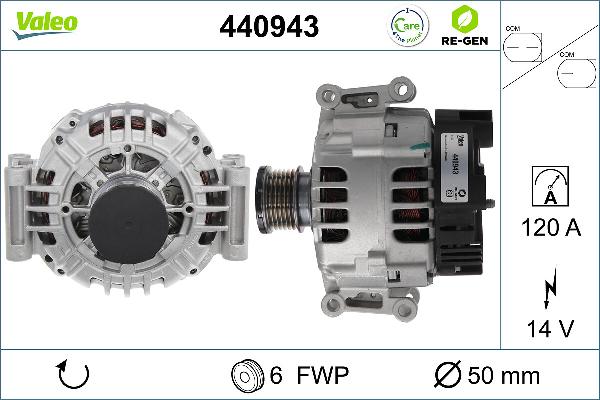 VALEO 440943 - Alternateur droxauto.com