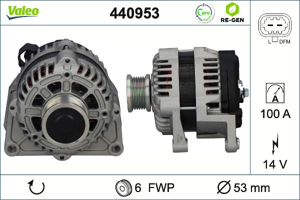 VALEO 440953 - Alternateur droxauto.com