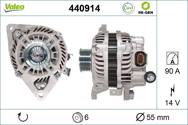 VALEO 440914 - Alternateur droxauto.com