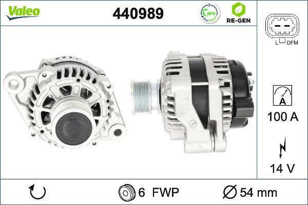 VALEO 440989 - Alternateur droxauto.com