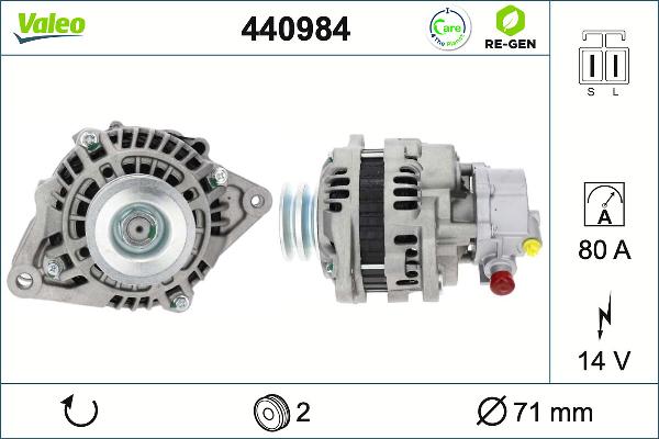 VALEO 440984 - Alternateur droxauto.com