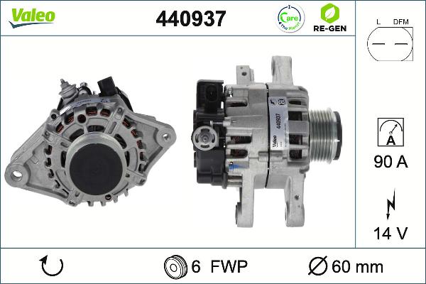 VALEO 440937 - Alternateur droxauto.com
