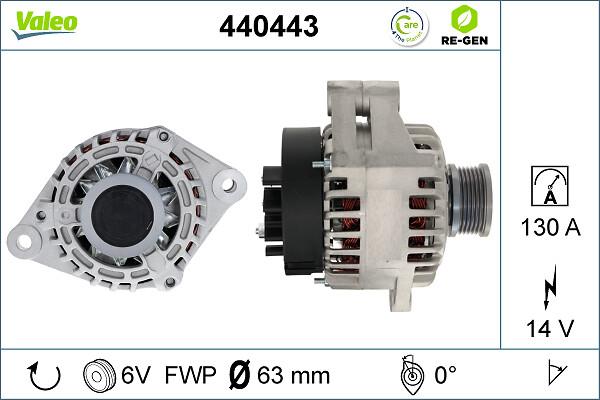 VALEO 440443 - Alternateur droxauto.com