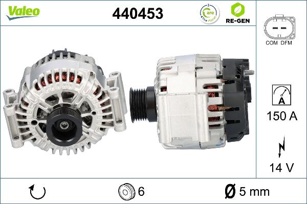 VALEO 440453 - Alternateur droxauto.com