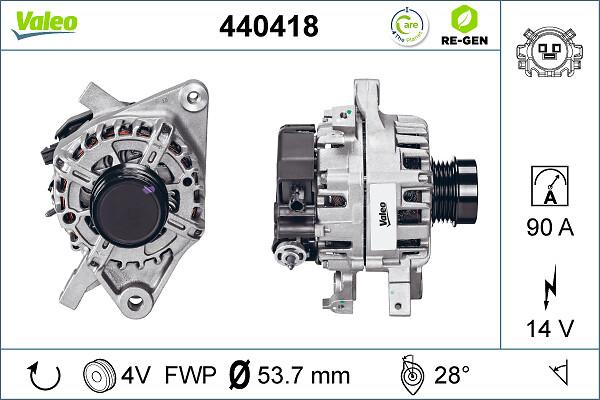 VALEO 440418 - Alternateur droxauto.com