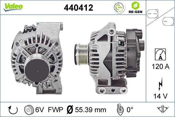 VALEO 440412 - Alternateur droxauto.com