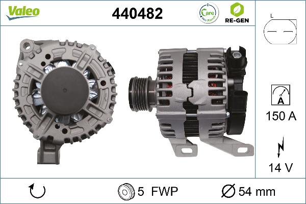 VALEO 440482 - Alternateur droxauto.com