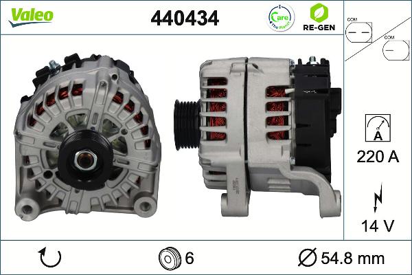 VALEO 440434 - Alternateur droxauto.com