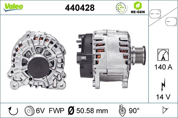 VALEO 440428 - Alternateur droxauto.com