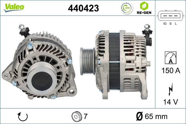 VALEO 440423 - Alternateur droxauto.com