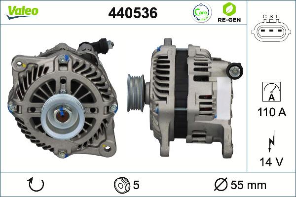 VALEO 440536 - Alternateur droxauto.com