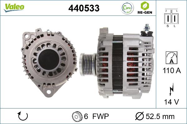 VALEO 440533 - Alternateur droxauto.com