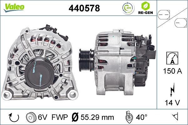 VALEO 440578 - Alternateur droxauto.com