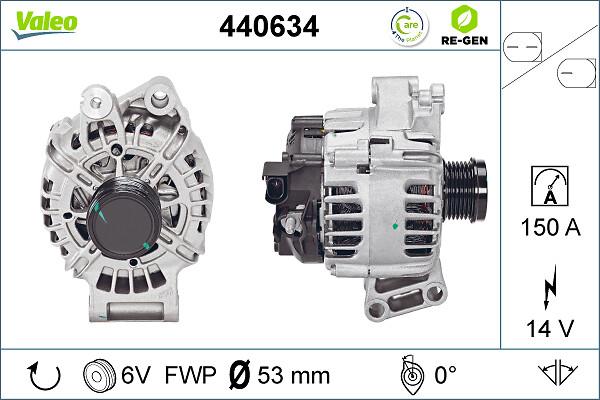 VALEO 440634 - Alternateur droxauto.com