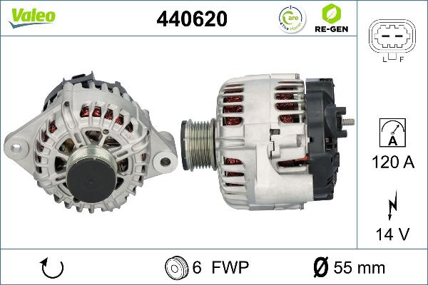 VALEO 440620 - Alternateur droxauto.com